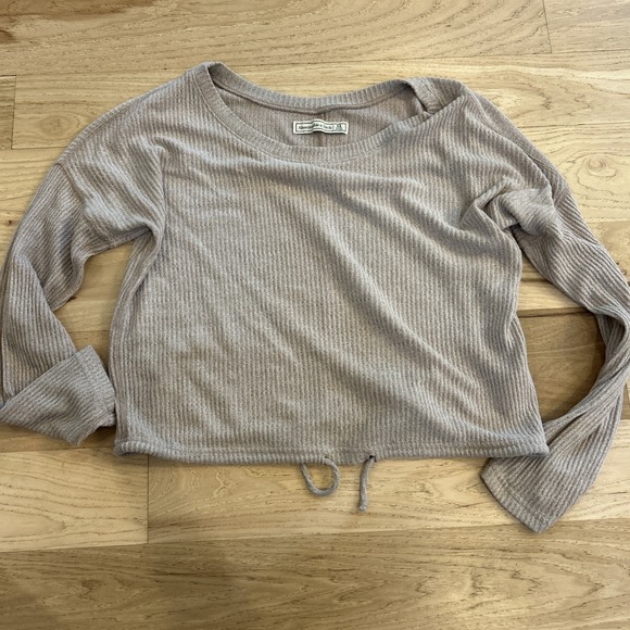 Abercrombie & Fitch Tops - Abercrombie & Fitch Vintage Y2K Ribbed Crop Top Size Medium